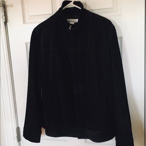 100% Swede Leather Black Jacket